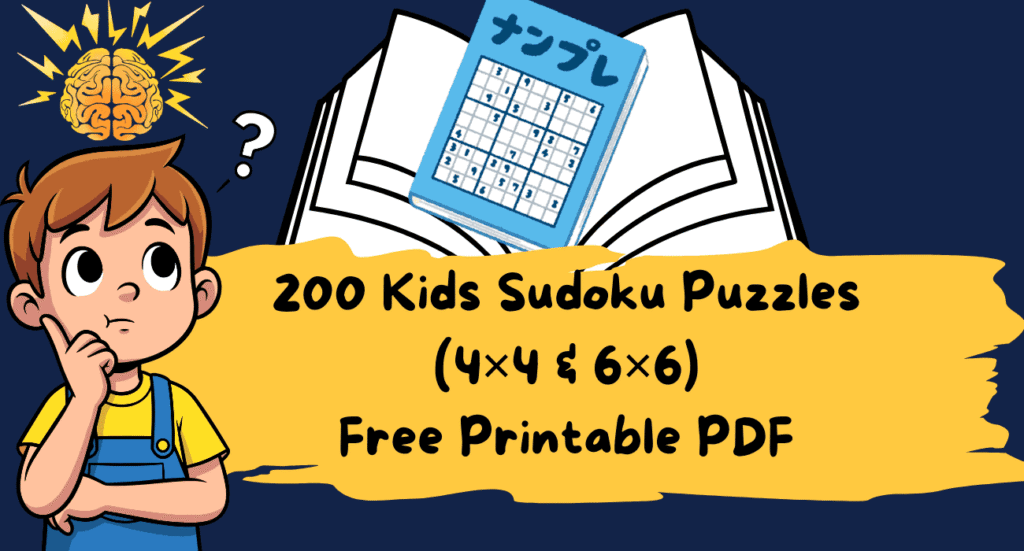 Kids Sudoku Puzzles