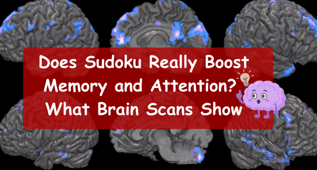 Sudoku Really Boost Memory and Attention