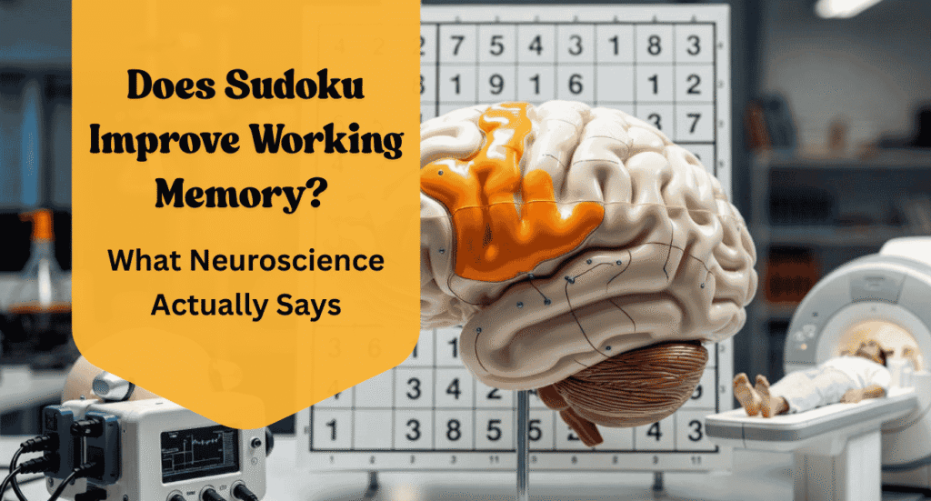 Sudoku Improve Working Memory